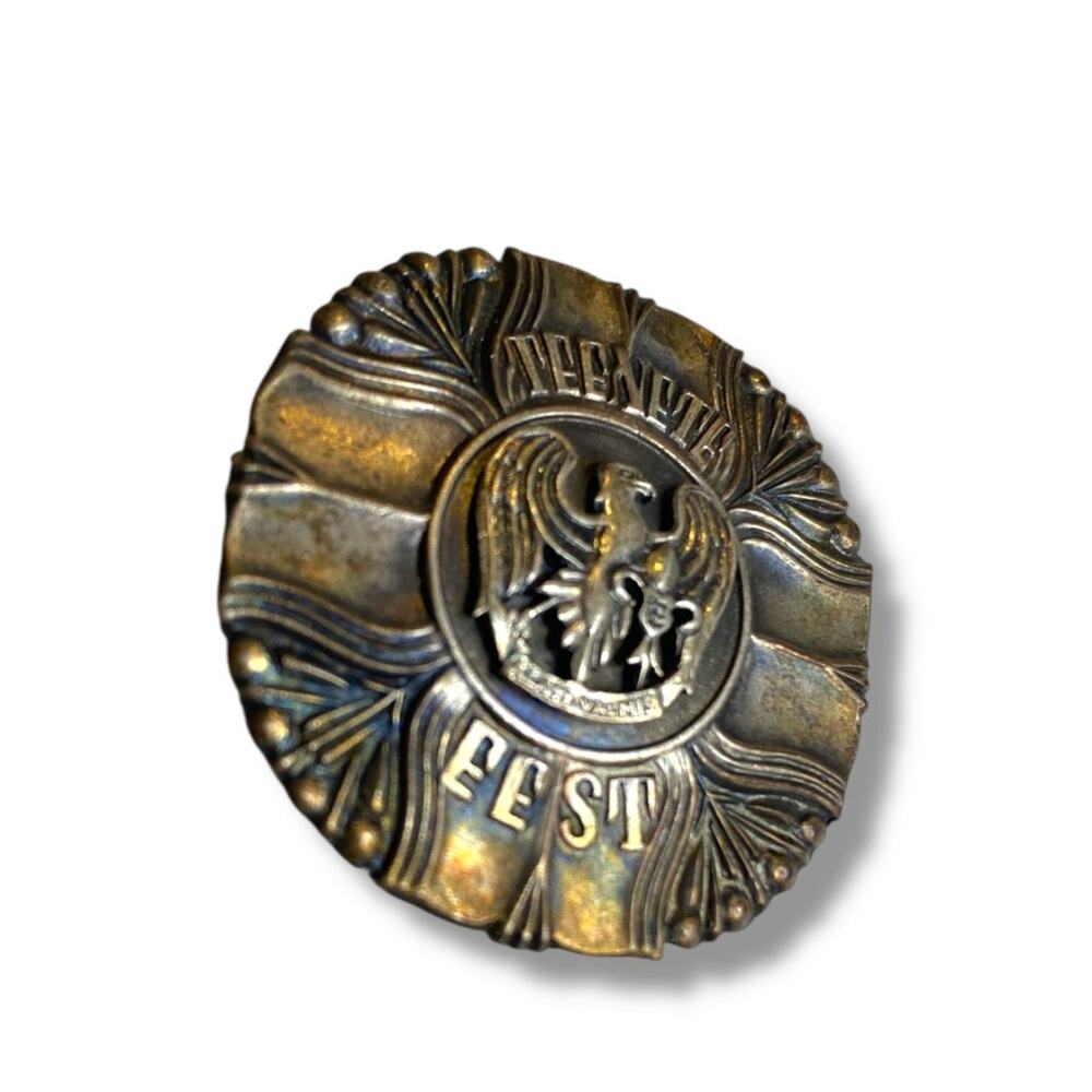Vintage Estonia Young Eagles Medal Badge Noored Kotkad 1.5" Alati Valimis